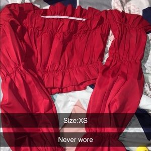 Pants, crop top shirts , skirt